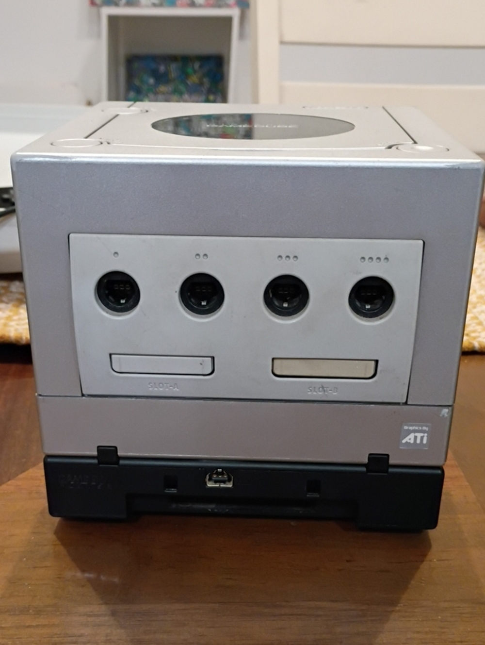 Nintendo Silver GameCube Ready To Play With Controller And Cords